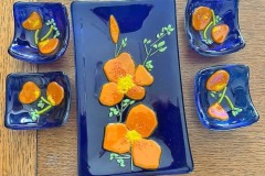 Poppy Dish Set - Glass Lab Project Poppy Dish Set - Glass Lab Project