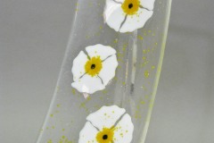 White CA Poppy Plate