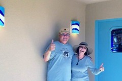 Residential Home & Garden Door Insert & Sconces Residential Home & Garden Door Insert & Sconces