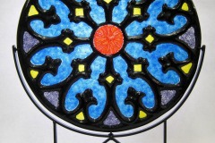 Blue & Purple Rose Window