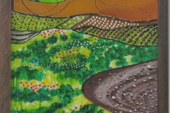 Passin' Through Paso Triptych right panel
