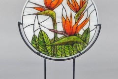 Bird of Paradise Glassscape